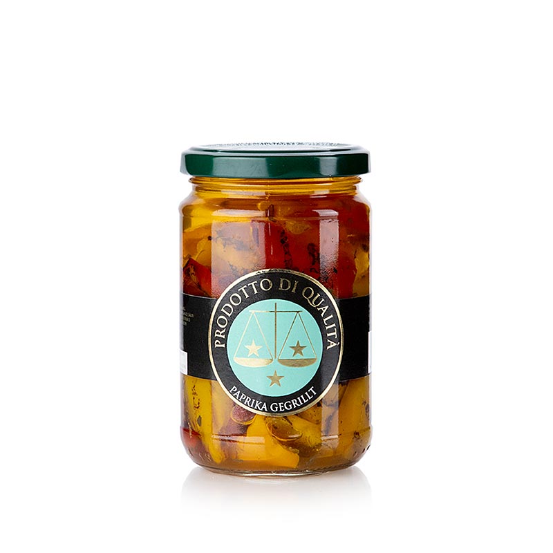Grillad paprika, inlagd, La Bilancia, 280 g