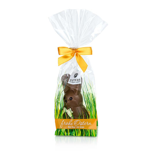 Påskhare, stor, mjölkchoklad med dekoration, Peters, 90 g