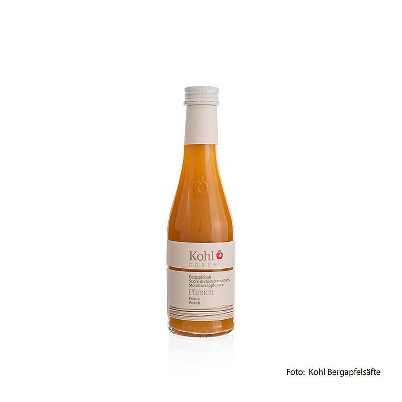 Cuvée bergäppelsaft + persika, 200 ml