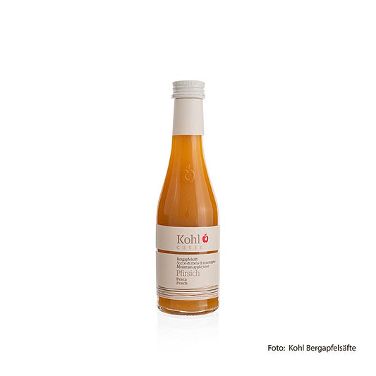 Cuvée bergäppelsaft + persika, 200 ml