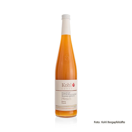 Cuvée vildäppelsaft + persika, 750 ml