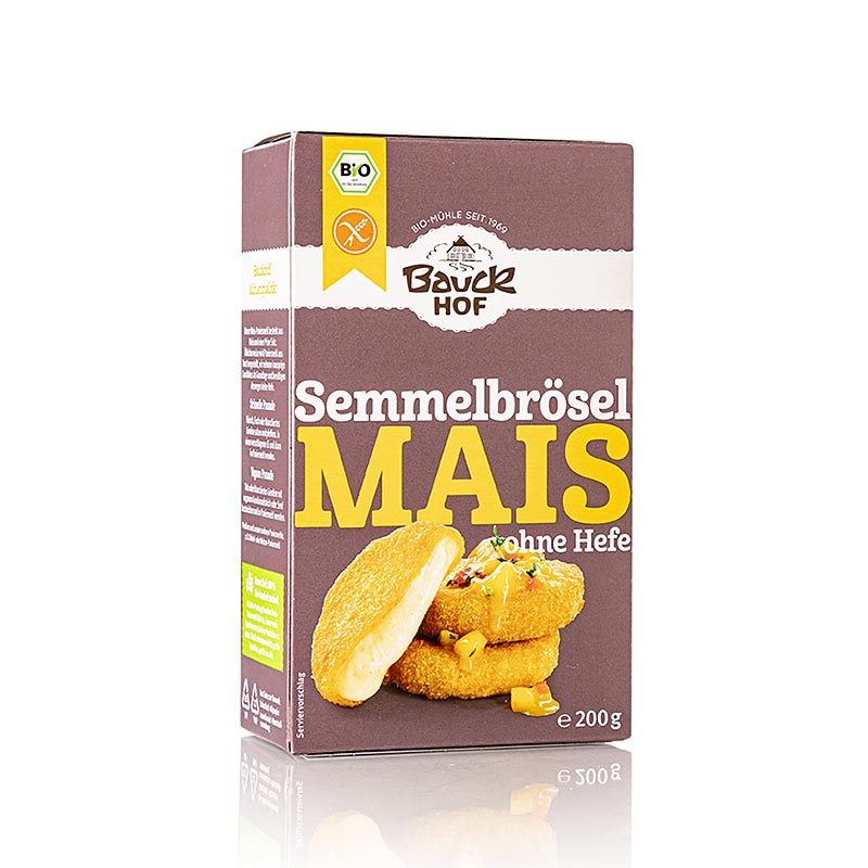 Majsbrödsmulor (panering), Bauckhof, ekologiskt, 200 g