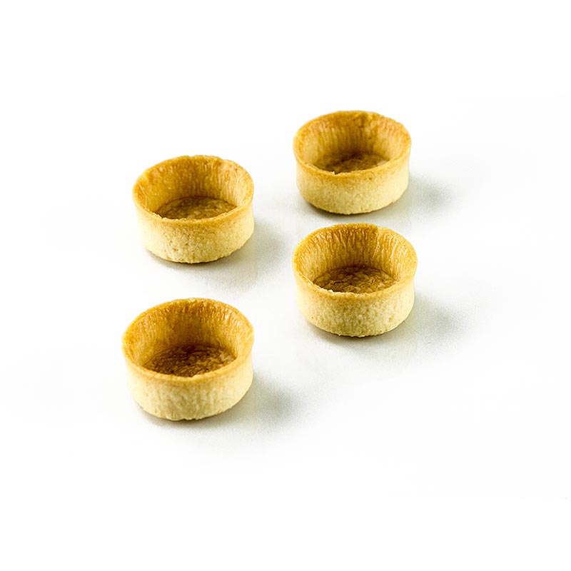 Mini-desserttartletter – Filigrano, runda, ø 3,8 cm, H 1,8 cm, mördeg, 200 st