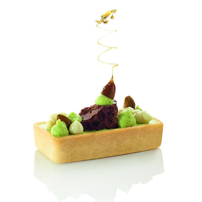 Dessert-tarteletter – Filigrano, rektangulära, 7,3x3,3 cm, H 1,8 cm, 162 St