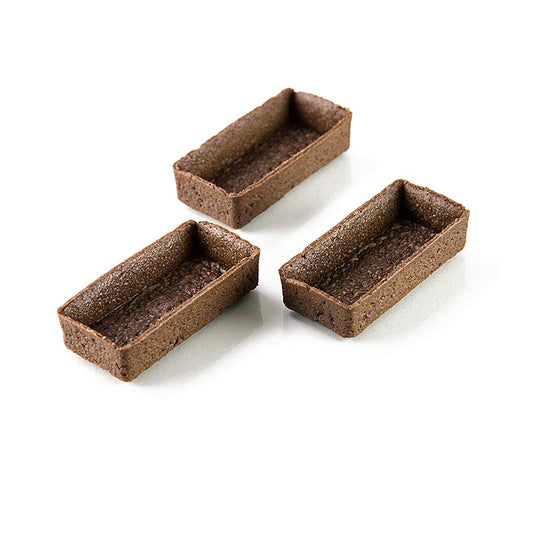 Dessert-tarteletter – Filigrano, rektangulära, 7,3 x 3,3 cm, H 1,8 cm, 162 St