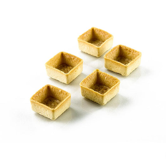 Mini-snacktartletter, Filigrano, fyrkantiga, 3,3 cm, H 18 mm, 225 st
