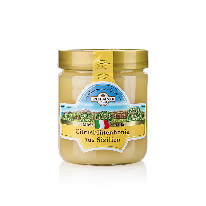 Breitsamer honung "Mediterran sommar", citrusblomster från Sicilien, 500 g