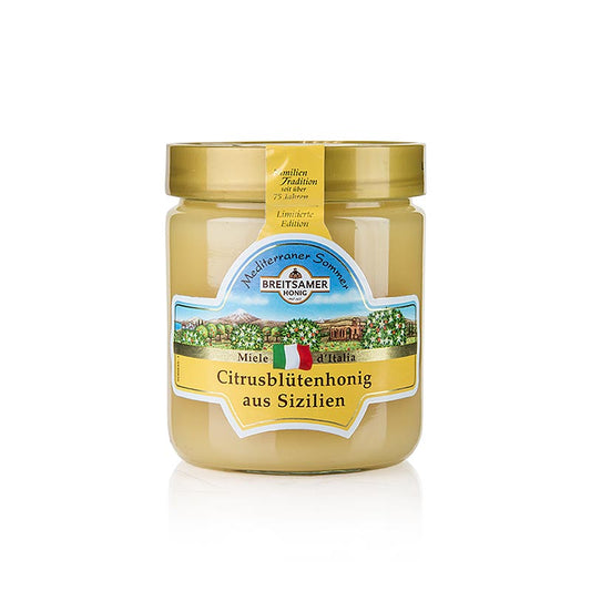 Breitsamer honung "Mediterran sommar", citrusblomster från Sicilien, 500 g