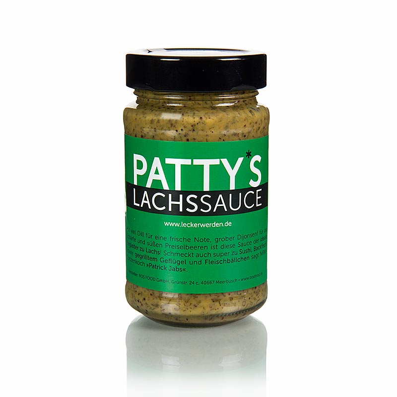 Pattys laxsås, honung-senapssås med dill, 225 ml