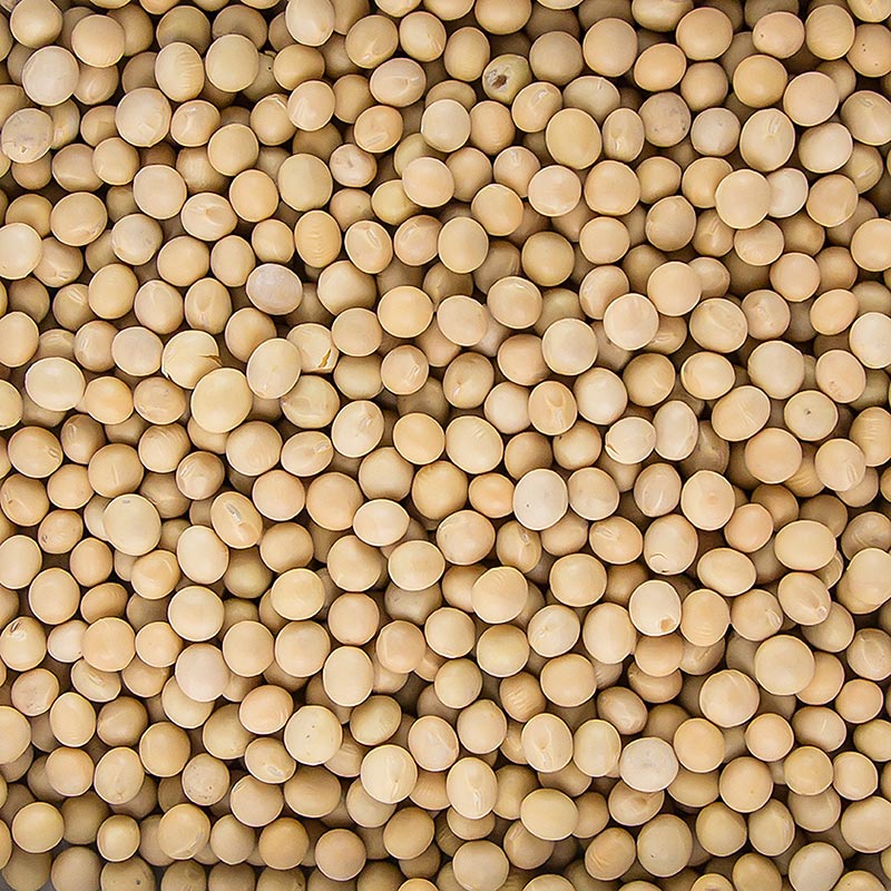 Bönor, sojabönor, torkade, ekologiska, 1 kg