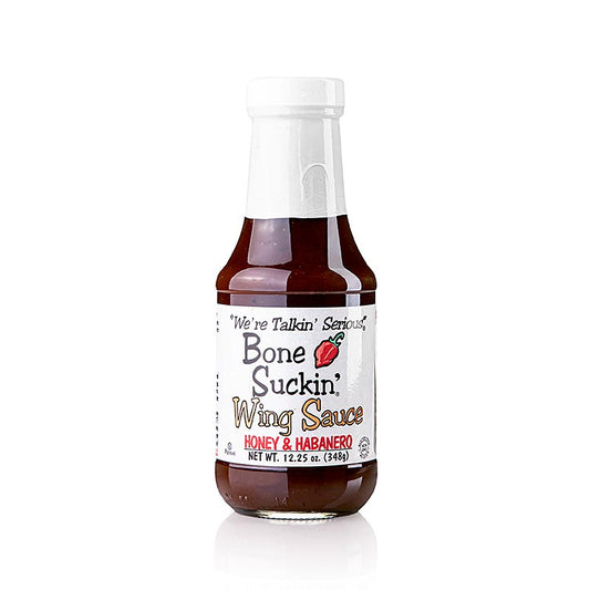 Bone Suckin´ Chicken Wing Sauce – Honey-Habanero, Ford´s Food, 290 ml