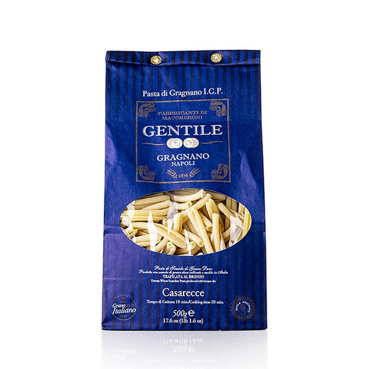 Pastificio Gentile Gragnano IGP – Casarecce, bronspressad, 500 g