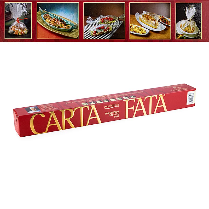 CARTA FATA® matlagnings- och stekfolie, värmetålig upp till 220 °C, 50 cm x 10 m