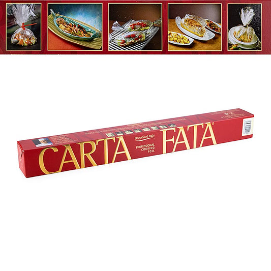 CARTA FATA® matlagnings- och stekfolie, värmetålig upp till 220 °C, 50 cm x 10 m