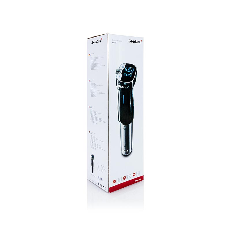 Steba – Sous-vide-termostat, SV 50, stav, 800 watt, från 15 cm, 40–99 °C, 1 st