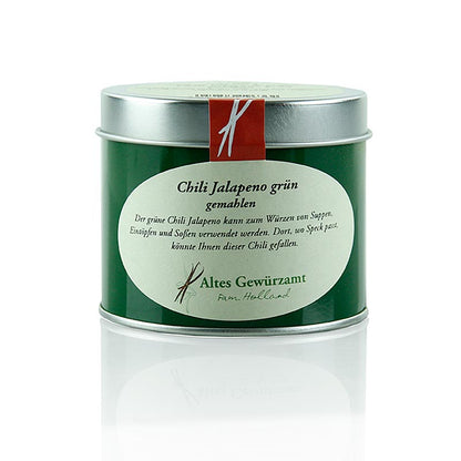 Chili Jalapeno, grön, malen, Altes Gewürzamt, 60 g