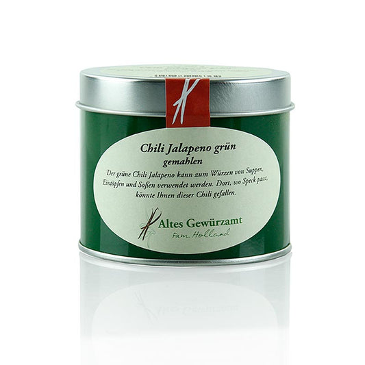 Chili Jalapeno, grön, malen, Altes Gewürzamt, 60 g