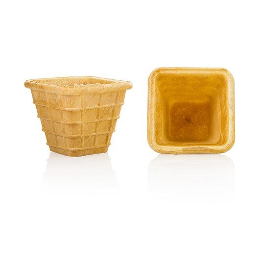Portionsvåffelkoppar, 48x48x56 mm, 80 ml, 1,9 kg, 600 st