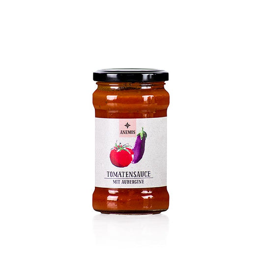 ANEMOS tomat- och auberginepastasås, 280 g