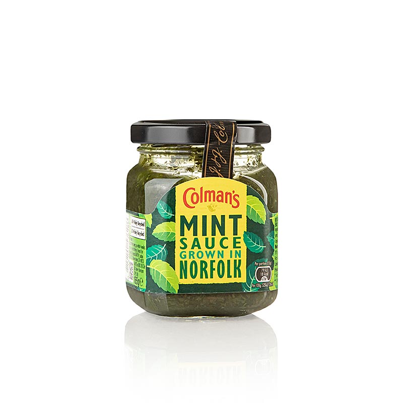 Engelsk myntsås (Mint Sauce), Colmans, England, 165 g