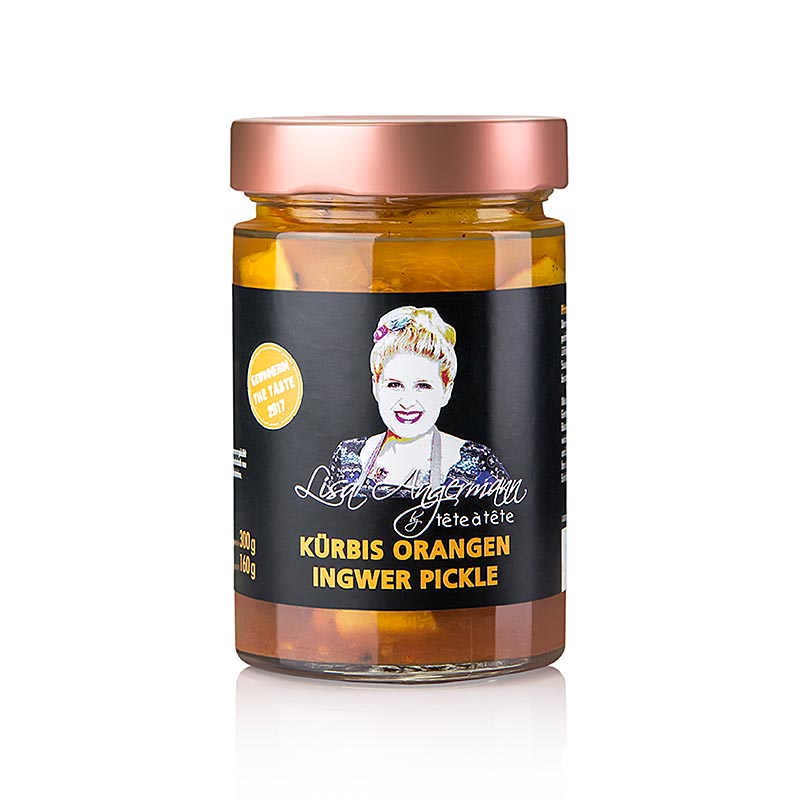 Picklad pumpa, apelsin och ingefära, av Lisa Angermann, 300 g