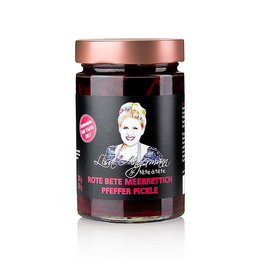 Rödbetor – pepparrot – peppar-pickles, av Lisa Angermann, 300 g