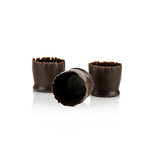 Chokladform – ”Snobinettes”, mörk choklad, ø 23–27 mm, 26 mm, 430 g, 90 St