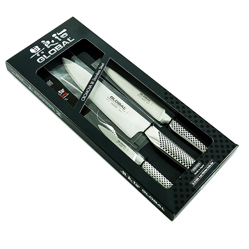 Global G-21524 knivset, 3-delat (G-2, GSF-15, GSF-24), 3 delar