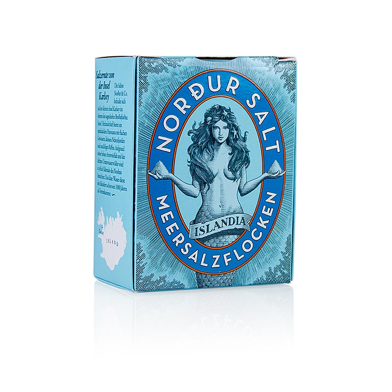 NORDUR, havssaltflingor från Island, 125 g