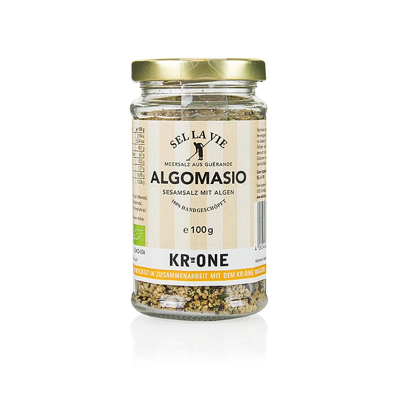 Algomasio, sesamsalt med alger, Sel la Vie, ekologiskt, 100 g