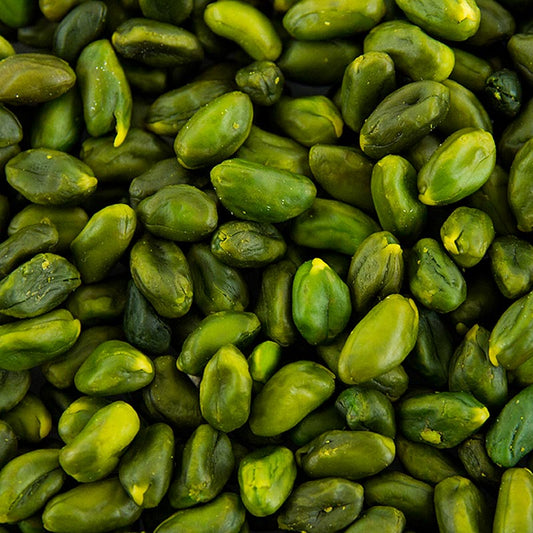Pistagenötter, skalade, extra gröna, AAA-sortering, 1 kg