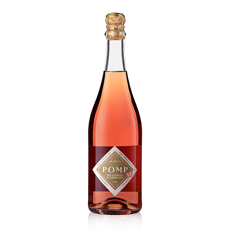 POMP Bio Aperitif, 0,0, fruktig, alkoholfri, BIO, 750 ml