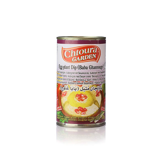 Baba Ghannouge – aubergine- och sesampasta, Chtoura Garden, 370 g