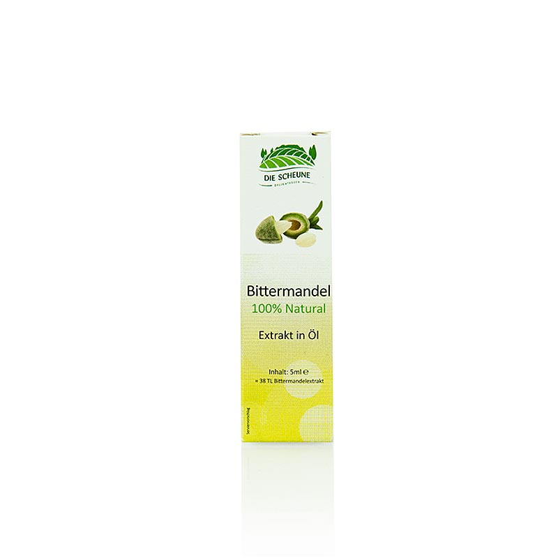 Naturligt bittermandelarom, flytande, Die Scheune, 5 ml