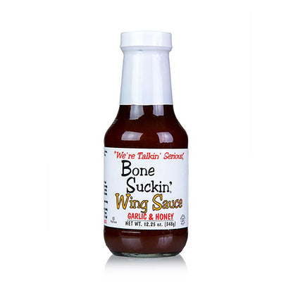 Bone Suckin´ Chicken Wing Sauce – vitlök-honung, Ford´s Food, 290 ml