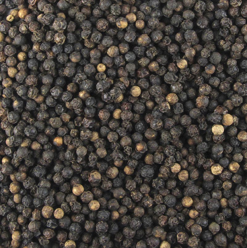 Sarawakpeppar, svart, hel, 1 kg