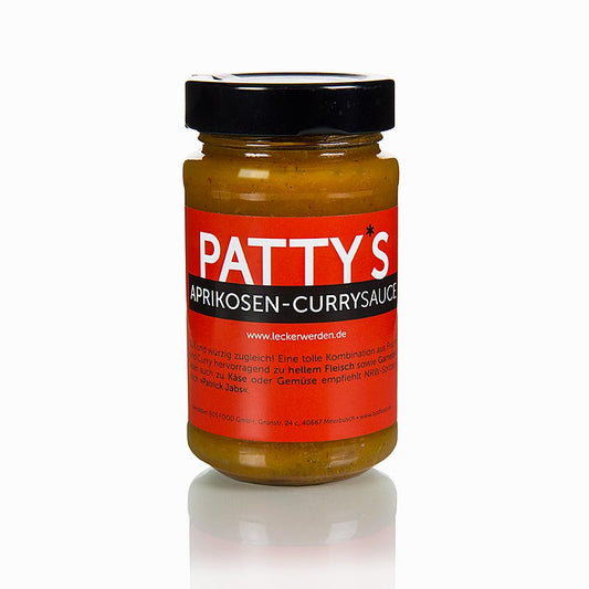 Pattys aprikos-currysås, skapad av Patrick Jabs, 225 ml