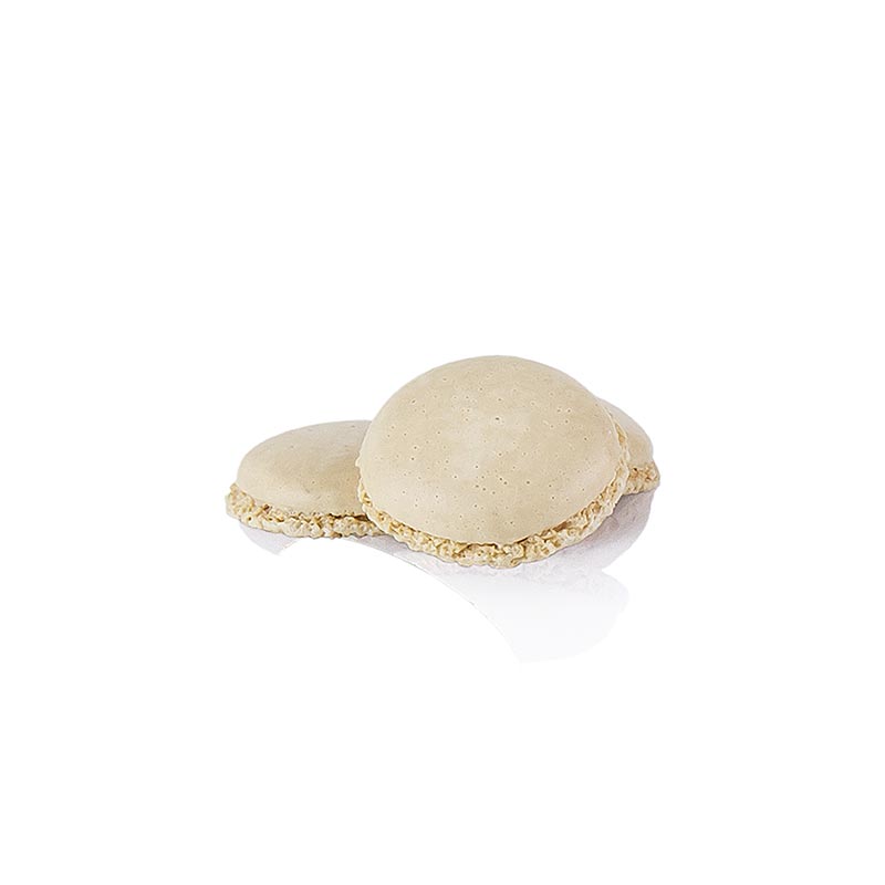 Macarons natur, mandelmaränghalvor, för fyllning, ca ø 3,5 cm, 921 g, 384 st
