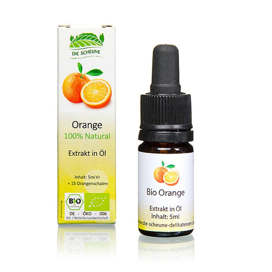 Naturligt apelsinarom, Die Scheune, ekologiskt, 5 ml