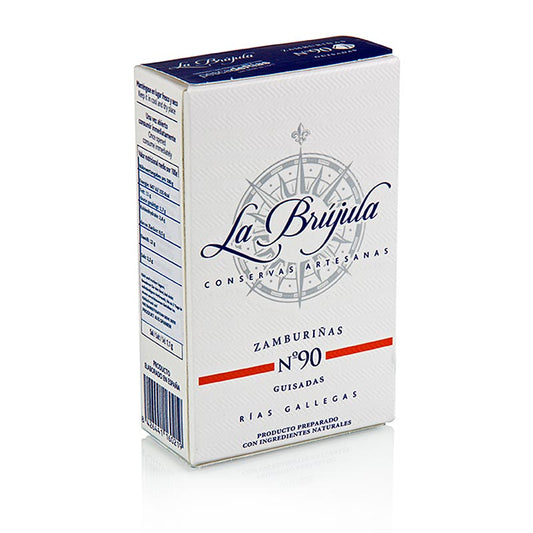 Kammmusslor, små, på galiciskt vis, La Brújula, 110 g