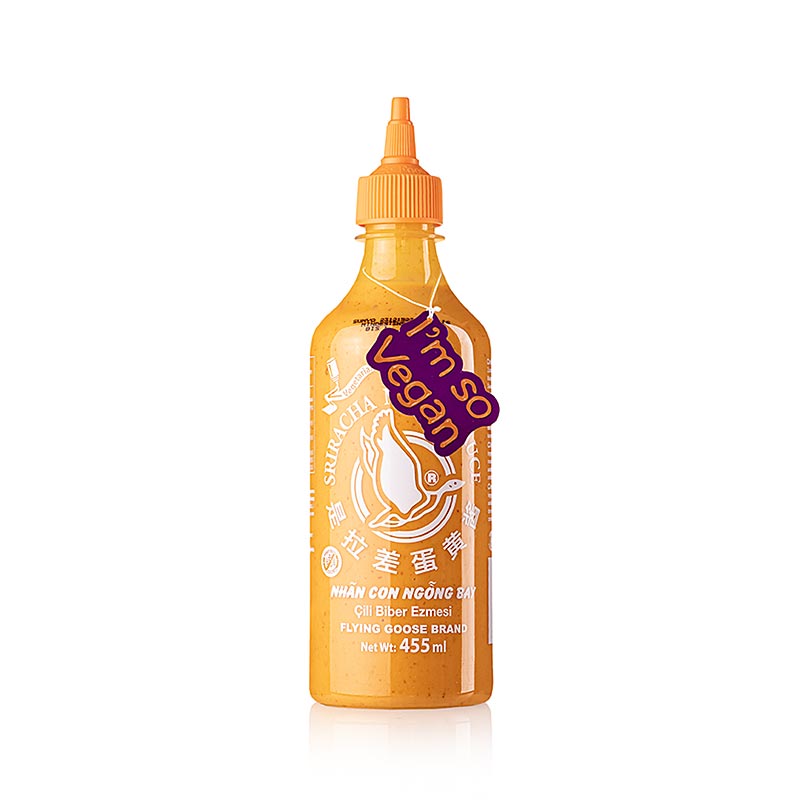 Chilikräm – Sriracha Mayoo, stark, Flying Goose, 455 ml