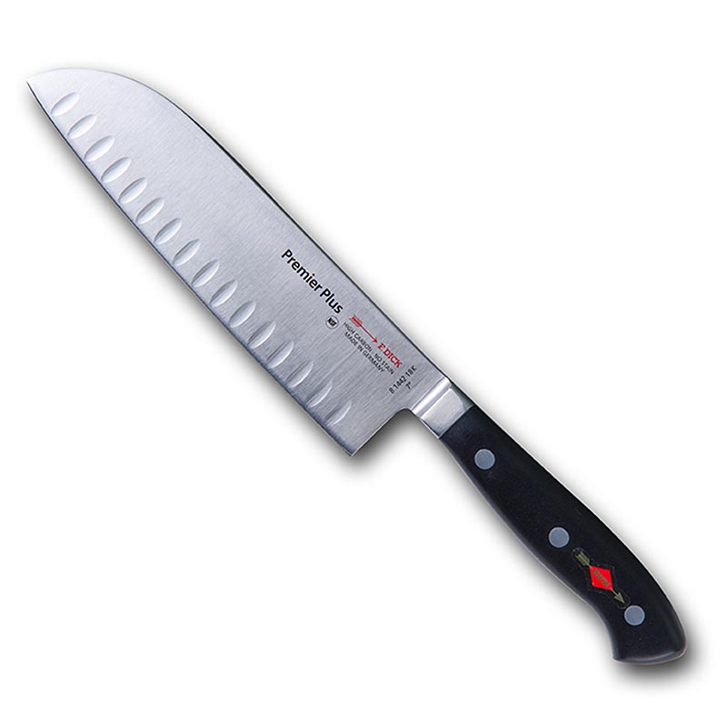 Serie Premier Plus Santokukniv med grovslipning, 18 cm, DICK, 1 st
