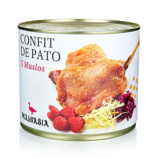 Ankklubbor confit, 5 klubbor, Malvasia, 1,9 kg