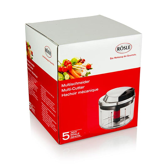 Rösle Multiskärare, med handdrag, plast/rostfritt stål, 600 ml, 1 st
