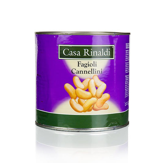 Cannellinibönor, vita, små, 2,5 kg
