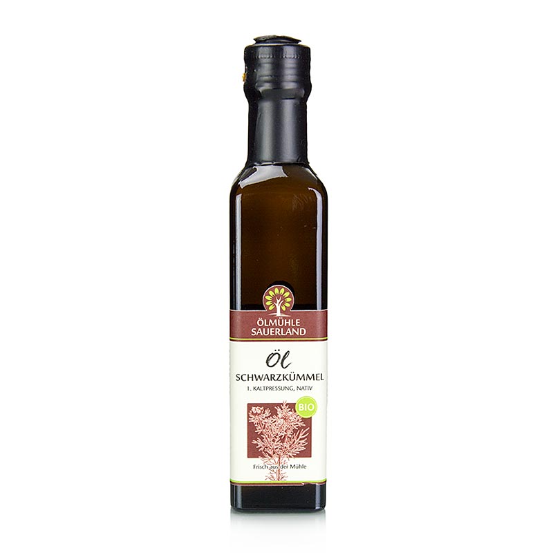Svartkumminolja, Ölmühle Sauerland, ekologisk, 250 ml