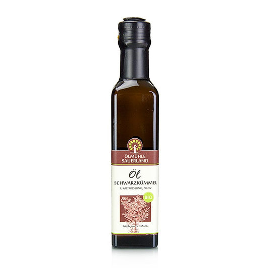 Svartkumminolja, Ölmühle Sauerland, ekologisk, 250 ml