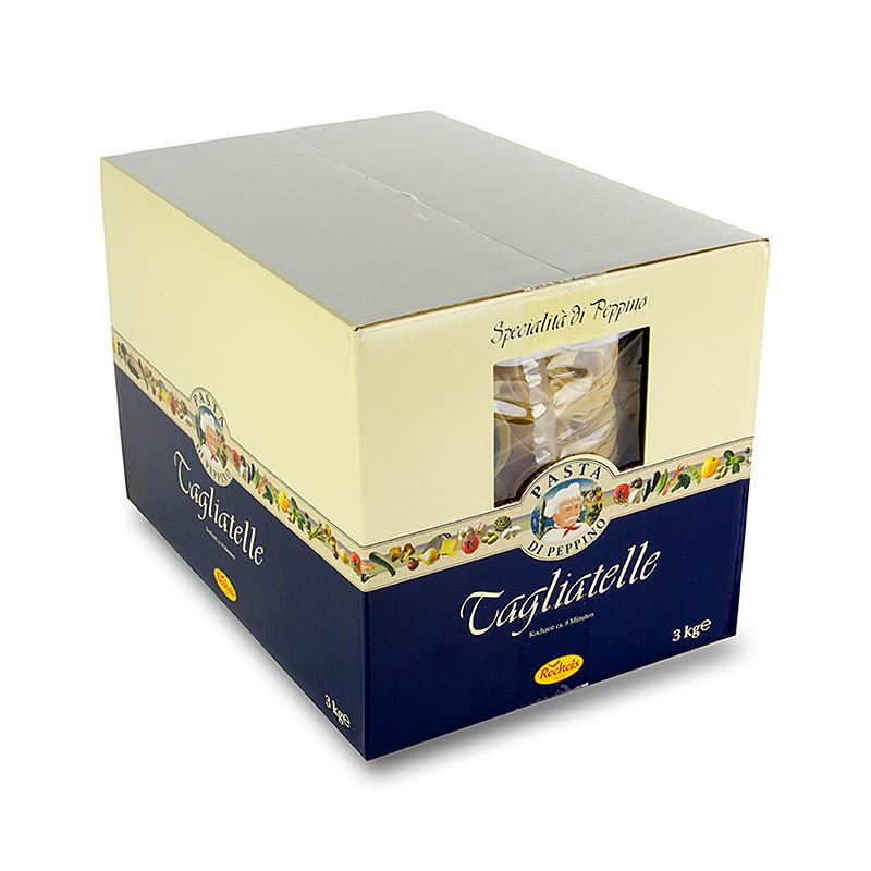 Pasta di Peppino all´ uovo - Tagliatelle, gul, 3 kg