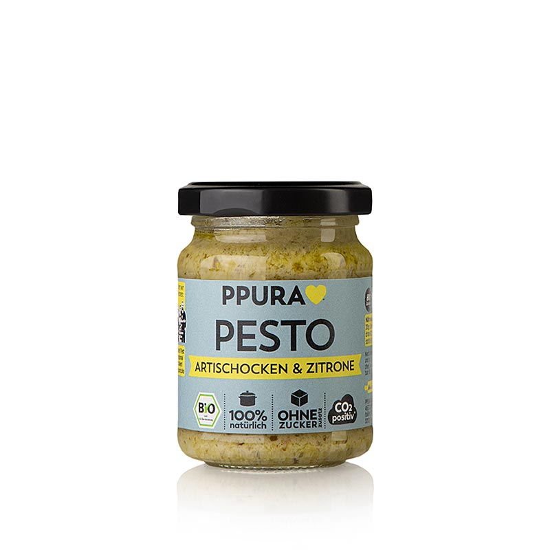 Gewürzgarten Ppura Pesto av kronärtskocka, persilja och citron, ekologisk, 120 g
