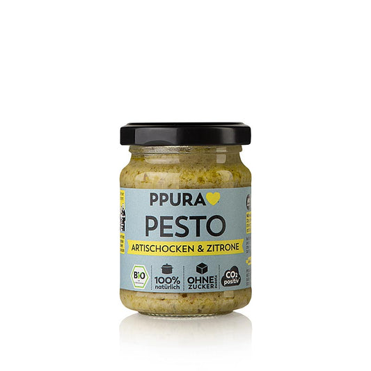 Gewürzgarten Ppura Pesto av kronärtskocka, persilja och citron, ekologisk, 120 g